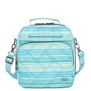 Lug Ranger 2 Crossbody Bag Love Waves Aqua Pastel Stripes